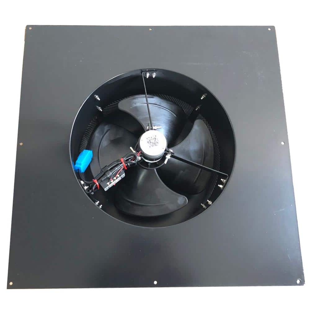 Remington Solar 30-Watt Gray Solar Powered Attic Fan SF30-GR