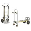 Gorilla 1,000 lbs. Capacity Convertible All Aluminum Hand Truck with Multi-Grip Power Handle, Wide Load Toe Plate Technology GHA2-10