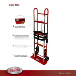 Milwaukee 800 lb Capacity Heavy Duty Appliance Truck DC40188