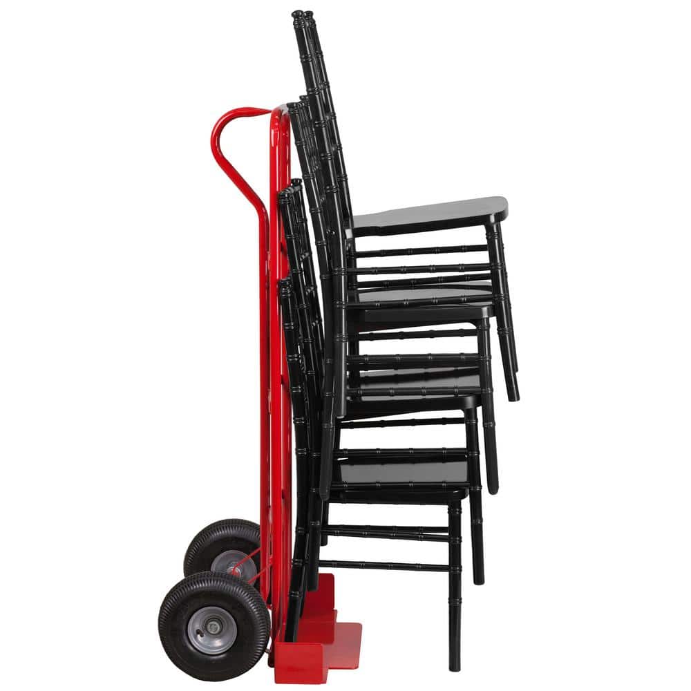 Carnegy Avenue Falon 300 lb. Hand Truck Heavy Duty Metal Chiavari Stack Chair Dolly CGA-XU-180271-RE-HD