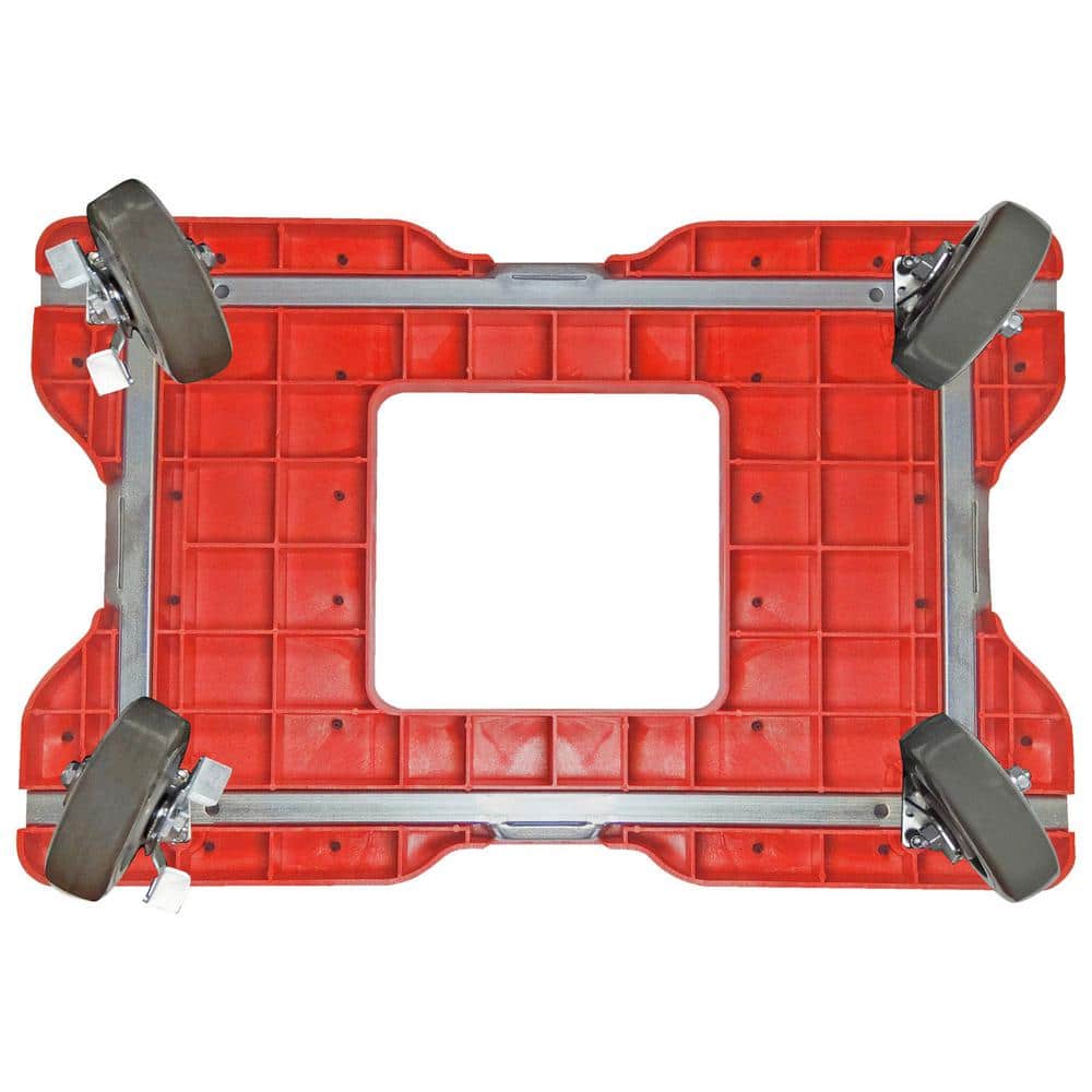 SNAP-LOC 1,800 lbs. Metal Capacity Super-Duty Professional Panel Cart Dolly SL1800PC6R
