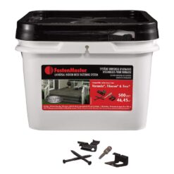FastenMaster Universal Hidden Deck Fastening System 500 sq.ft. FMTHDCLIP-500