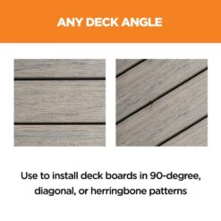 CAMO Wedgemetal Stainless Steel Hidden Deck Fastener Clip For Metal Framing (450-Count/250 sq. ft.) 0344679