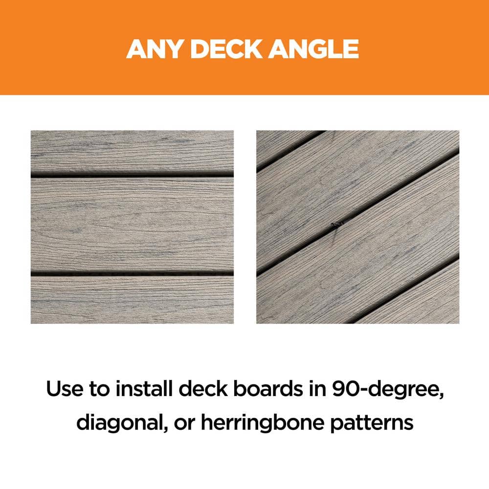 CAMO Wedgemetal Stainless Steel Hidden Deck Fastener Clip For Metal Framing (450-Count/250 sq. ft.) 0344679