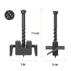 CAMO Wedge Stainless Steel Hidden Deck Fastener Clip (900-Count/500 sq. ft.) 0344656S