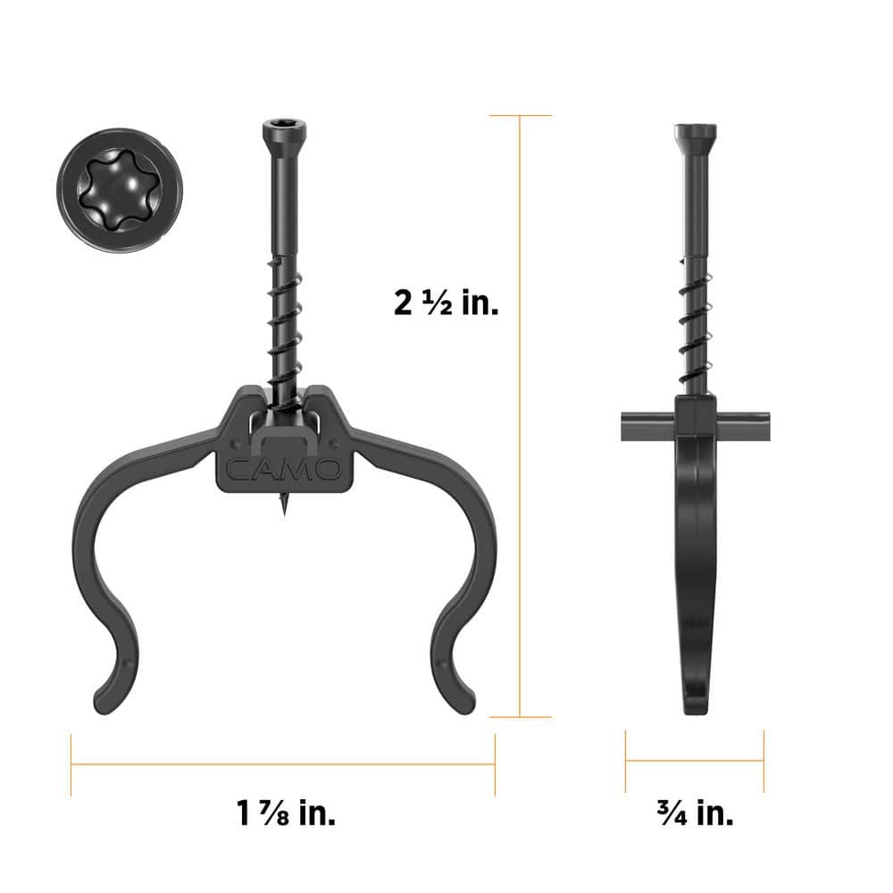 CAMO EdgeClip Hidden Deck Fastener (900-Count) 0344356