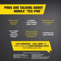 Homax TexPro Texture System Sprayer with Durable Carry Case TP01