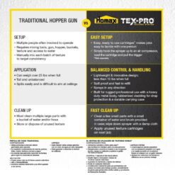 Homax TexPro Texture System Sprayer with Durable Carry Case TP01