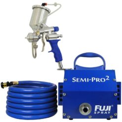 Fuji Spray Semi-PRO 2 M-Model HVLP Paint Sprayer Gun with 400cc Gravity Feed Cup and 1.3 mm Air Cap Set HVLP Paint Sprayer System 2203G
