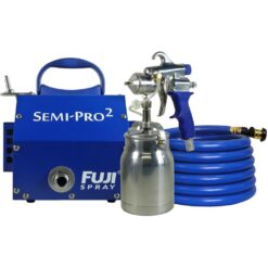 Fuji Spray Semi-PRO 2 - M-Model HVLP Paint Sprayer Gun with Bottom Feed 1 qt. Cup and 1.3 mm Air Cap Set HVLP Paint Sprayer System 2202