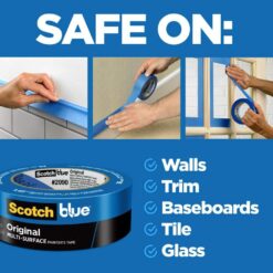 3M ScotchBlue 1.88 in. x 60 yds. Original Multi-Surface Painter's Tape (6-Pack) (Case of 6) 2090-48SC6