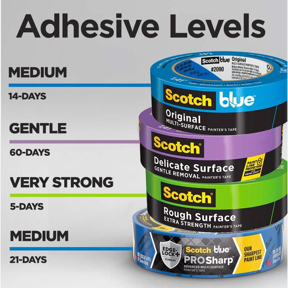 3M ScotchBlue 1.88 in. x 60 yds. Original Multi-Surface Painter's Tape (6-Pack) (Case of 6) 2090-48SC6