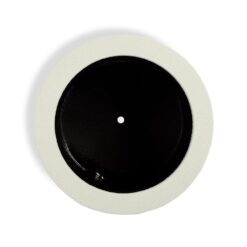 PolyStone Planters Baja Round 23 in. x 19 in. Greige Composite Planter 4009