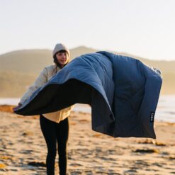 YETI Lowlands Blanket, Multi-Use Blanket with Travel Bag, Ultramarine Violet