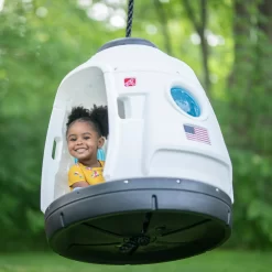 Step2 Space Capsule Outdoor Plastic Kids Tree Swing or Backyard Playhouse