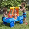 Step2 Car Wash Splash Center Blue Plastic Water Table for Toddlers