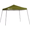 ShelterLogic Solo90 11 ft x 11 ft Slant-Leg Pop-Up Canopy, Green Dark 01