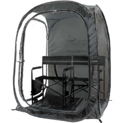 Under The Weather WeatherPod MyPod 2XL 2-Person Pop Up Tent, Black