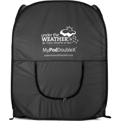 Under The Weather WeatherPod MyPod 2XL 2-Person Pop Up Tent, Black