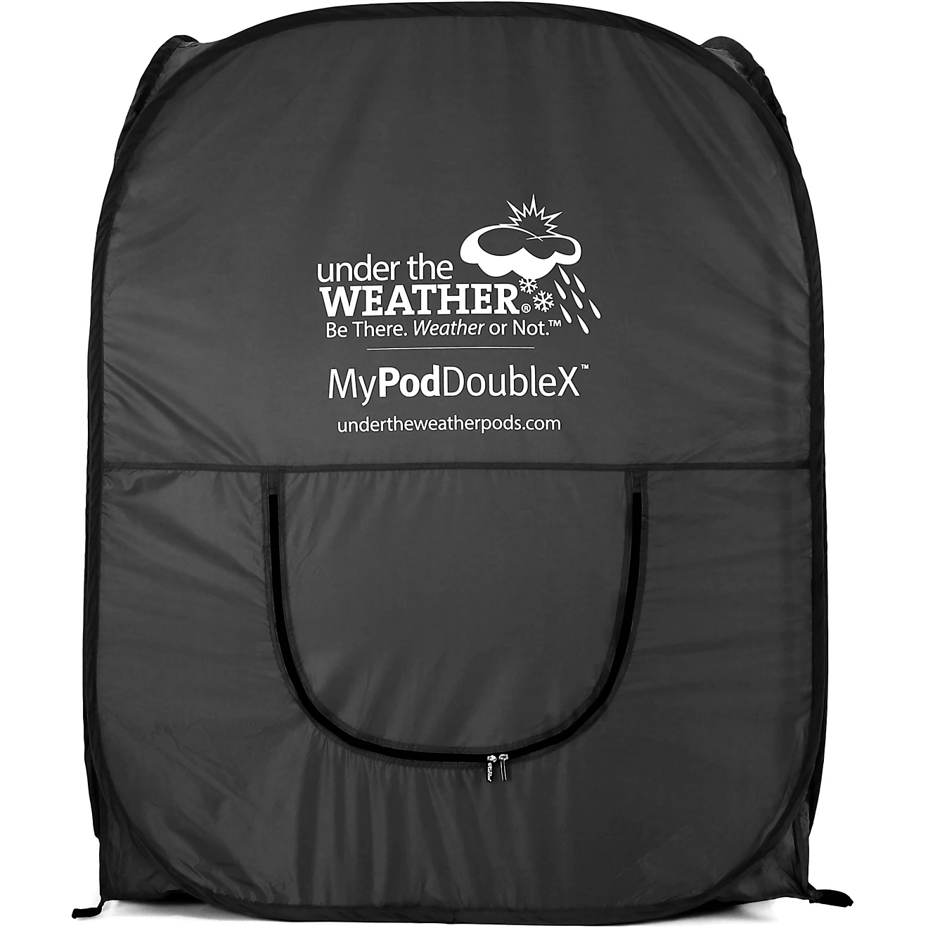 Under The Weather WeatherPod MyPod 2XL 2-Person Pop Up Tent, Black