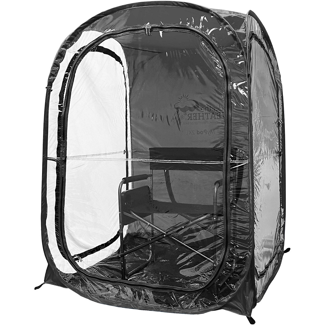 Under The Weather WeatherPod MyPod 2XL 2-Person Pop Up Tent, Black