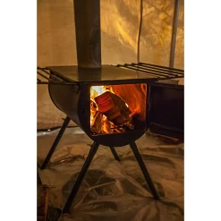Camp Chef Alpine Heavy Duty Cylinder Wood Fire Cooking System