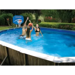 Poolmaster Above-Ground Pro Rebounder Poolside Basketball Game
