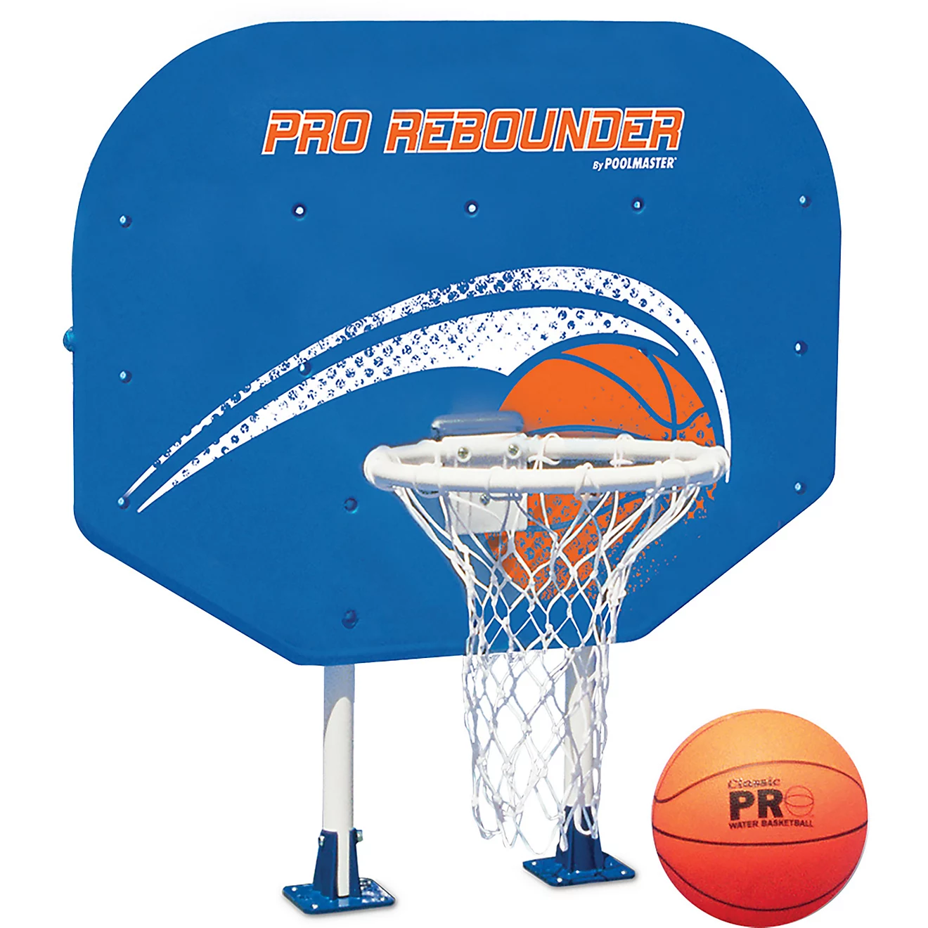 Poolmaster Above-Ground Poolside Basketball/Volleyball Game Combo