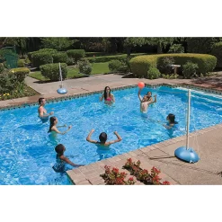 Poolmaster Across-Pool Volleyball/Badminton Game Combo