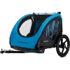 Schwinn Shuttle Double Bike Trailer, Blue