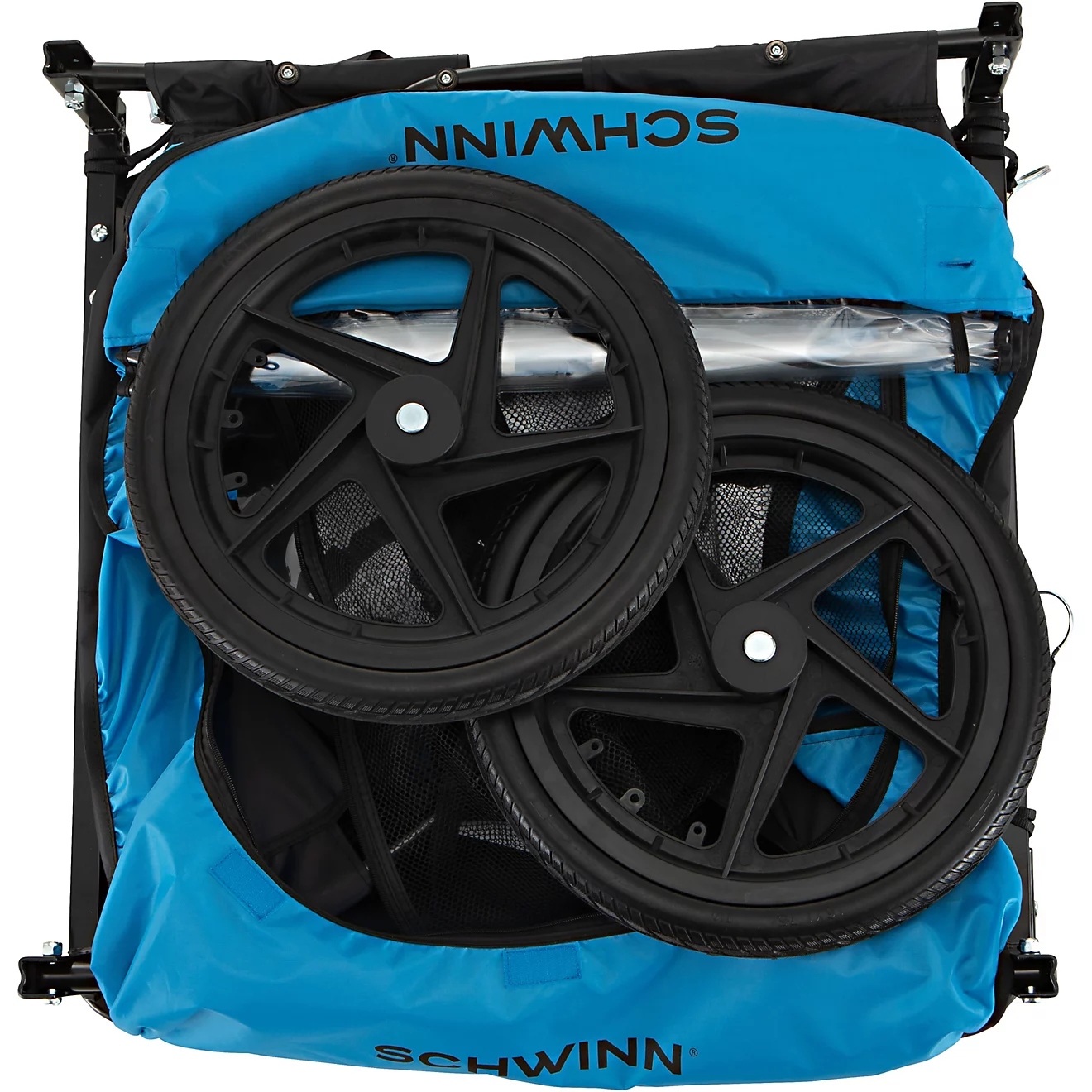 Schwinn Shuttle Double Bike Trailer, Blue