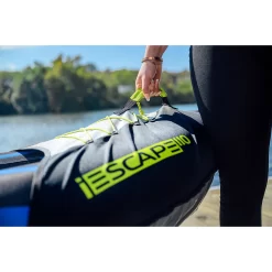 Pelican iESCAPE 110 11 ft Convertible Inflatable Sit-On-Top Tandem Kayak