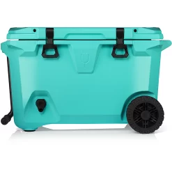 BruMate BruTank 55 qt Wheeled Cooler, Turquoise / Aqua 01
