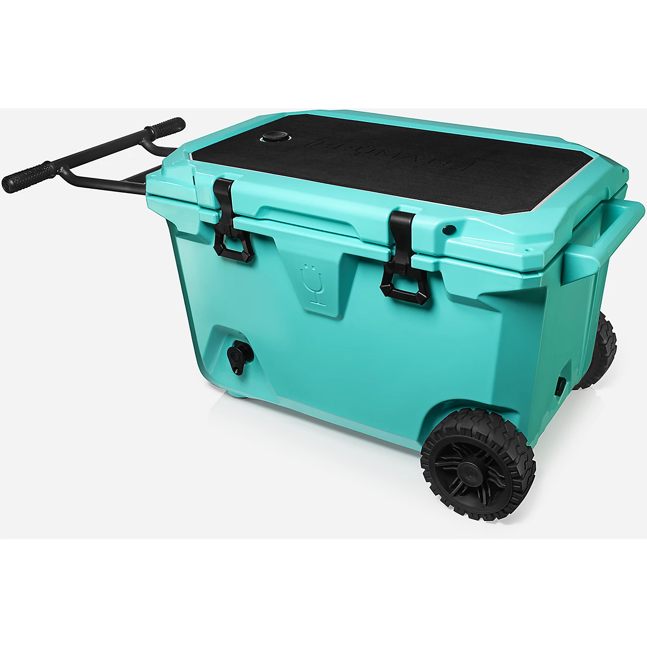 BruMate BruTank 55 qt Wheeled Cooler, Turquoise / Aqua 01
