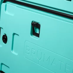 BruMate BruTank 55 qt Wheeled Cooler, Turquoise / Aqua 01