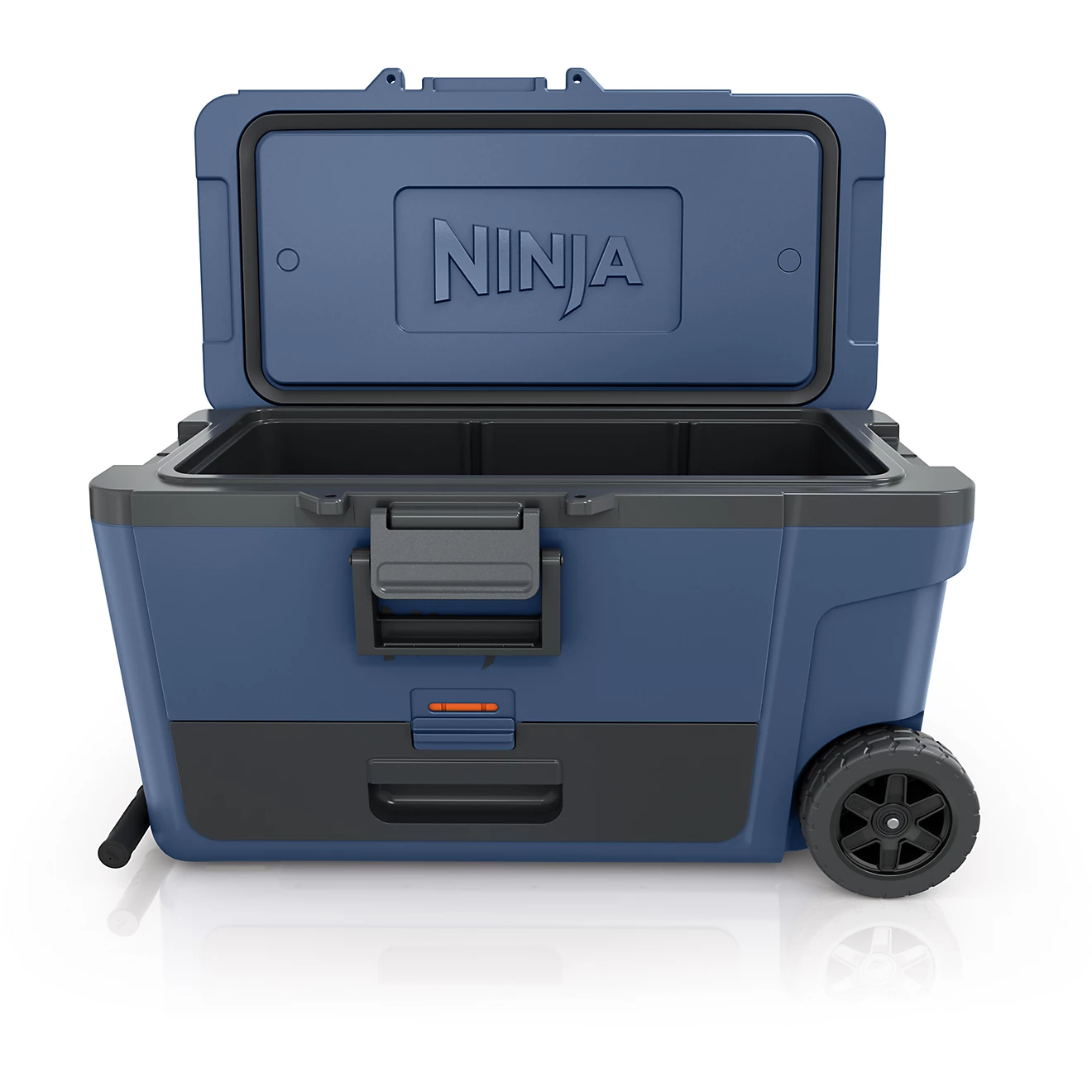 Ninja FrostVault 65qt Wheeled Cooler with Cold Dry Zone, Blue