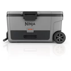 Ninja FrostVault 65qt Wheeled Cooler with Cold Dry Zone, Grey