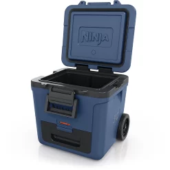 Ninja FrostVault 30qt Wheeled Cooler with Cold Dry Zone, Blue