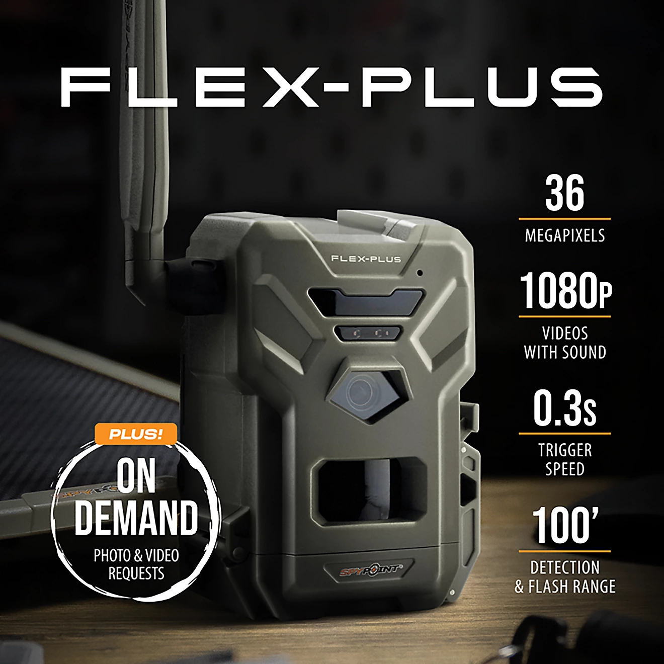 SpyPoint Flex-Plus Cellular Trail Camera