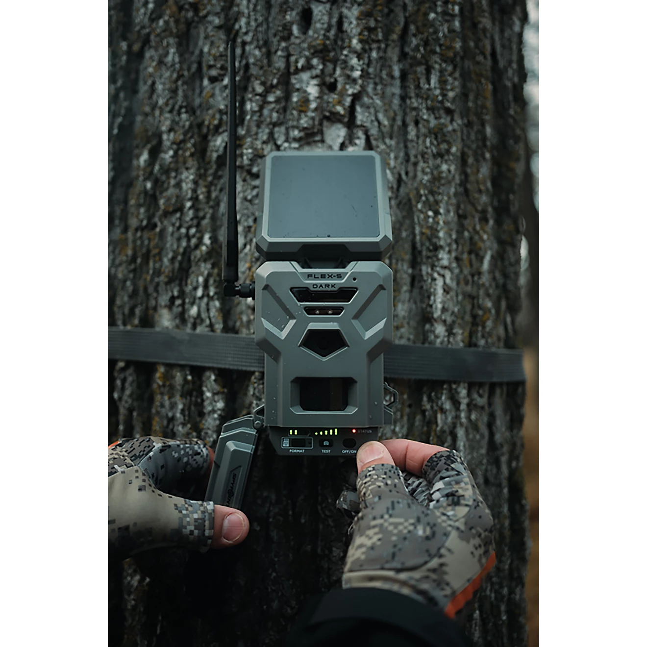 SpyPoint Flex S Dark Solar 40 MP Cellular Trail Camera