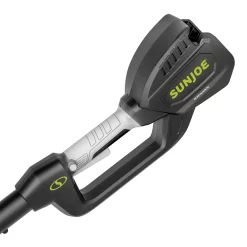 Sun Joe 24V-ST14 24-Volt IONMAX Cordless String Trimmer Kit, 12-inch, Multi-Angle Head, W/ 4.0-Ah Battery + Charger
