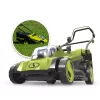 Sun Joe 24V-X2-17LM 48-Volt* IONMAX Cordless Lawn Mower Kit W/ Collection Bag, 17-inch, 6-Position, W/ 2 x 4.0-Ah Batteries + Charger
