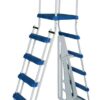 Swimline Above Ground Pool A Frame Ladder with Barrier for 48 Inch Pools | 87950