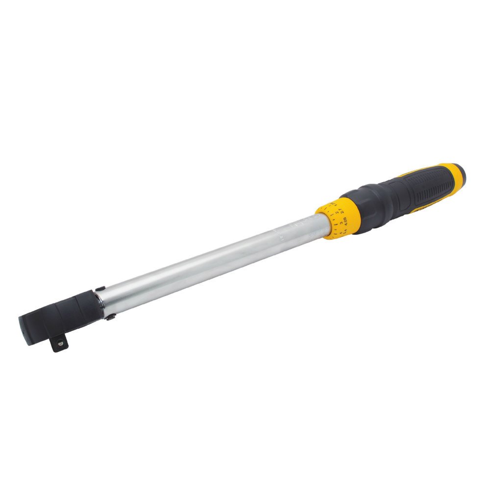 DEWALT Torque Wrench, 3/8 inch Drive, 20-100 FT-LB, Micro Adjust (DWMT75463)