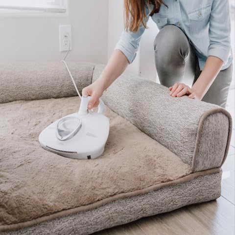 Raycop RN Bed Vacuum Cleaner with UV Light and Pulsating Brush Technology for Pet Hair Cleaning - 15Kpa Powerful Suction