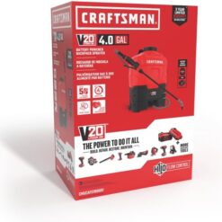 CRAFTSMAN 20V* Lithium-ion Battery Powered 4 Gallon Backpack Sprayer