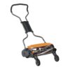 Fiskars Push Mower - 18" Cut Width Manual Reel Mower with No Motor - Eco Friendly Lawn Care