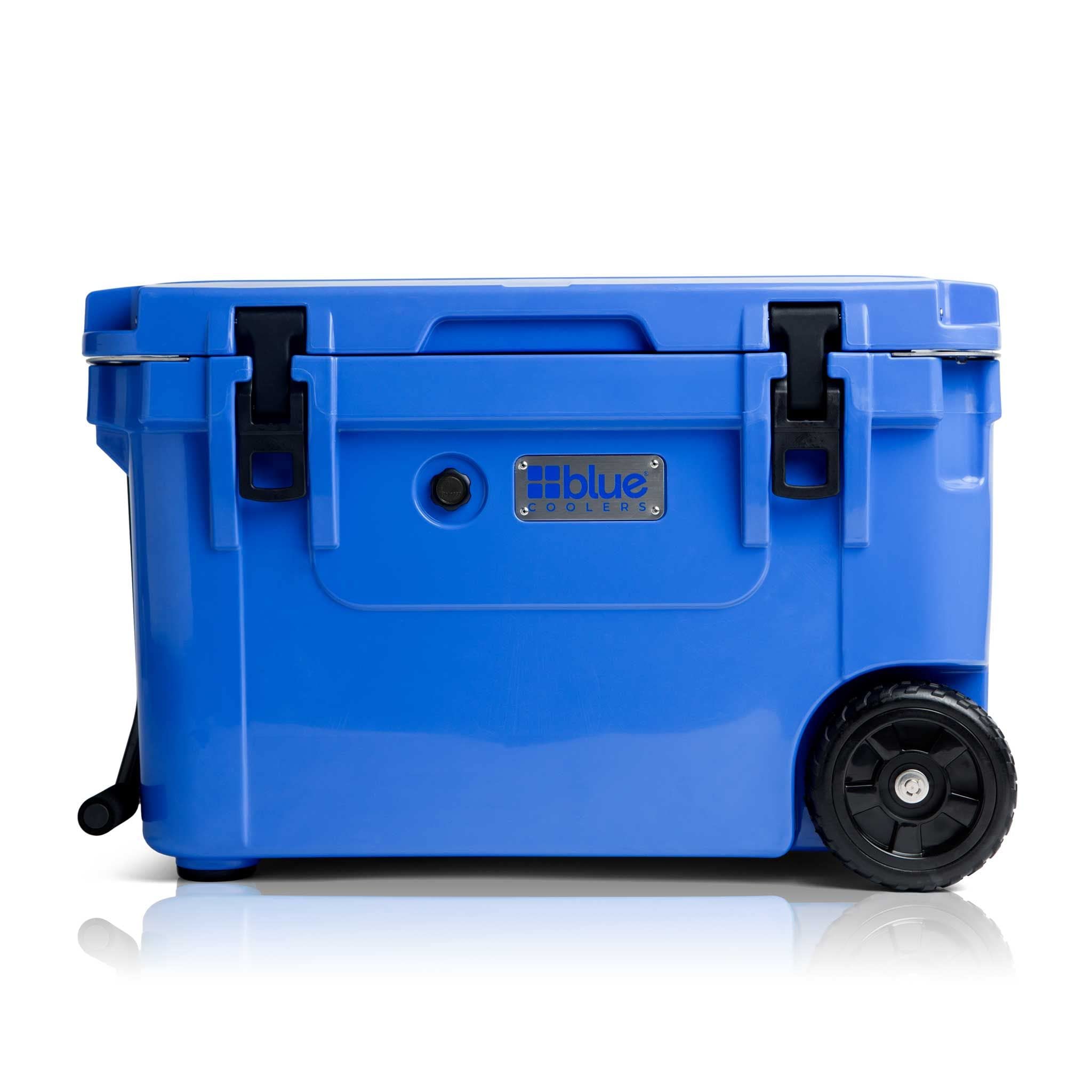 Blue Coolers Ice Vault – 60 Quart Roto-Molded Ice Cooler (Large Ice Chest Holds Ice up to 10 Days)