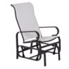 Outsunny Outdoor Glider Chair, Gliders for Outside Patio with Smooth Rocking Mechanism and Lightweight Construction for Backyard, Beige