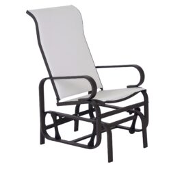 Outsunny Outdoor Glider Chair, Gliders for Outside Patio with Smooth Rocking Mechanism and Lightweight Construction for Backyard, Beige